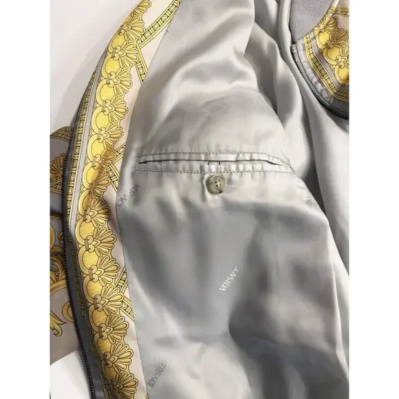 Versace La Coupe Des Dieux Blouson Jacket 48 US (58 Euro) 1016249 Italy NWT